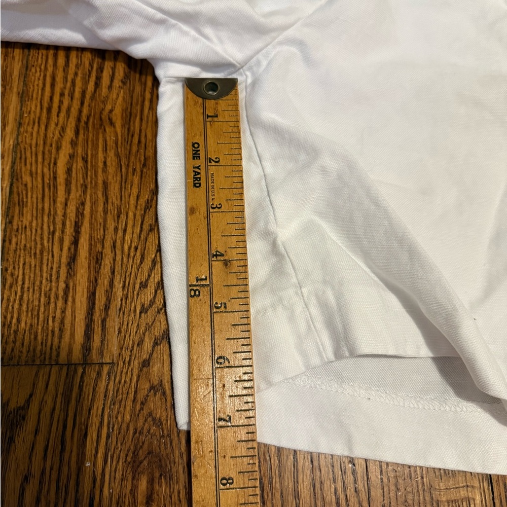 Aritzia Wilfred Linen Effortless Pant, White Size 6 - Picture 13 of 14